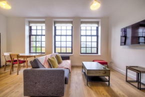 Glasgow Green Modern Flat - Private Parking